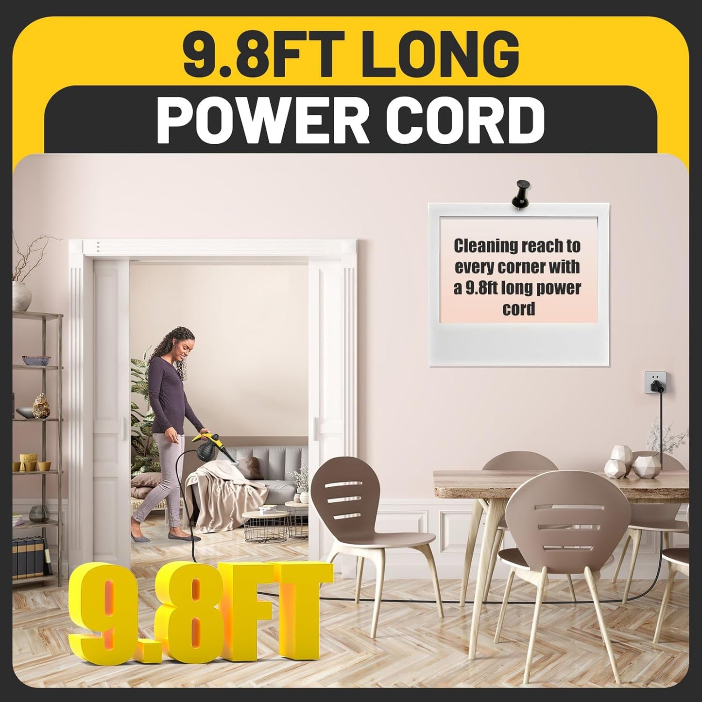 Pressurized Handheld Steam Cleaner