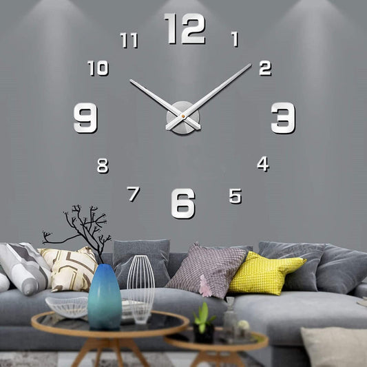 BigTime | Modern Oversized 3D Wall Clock