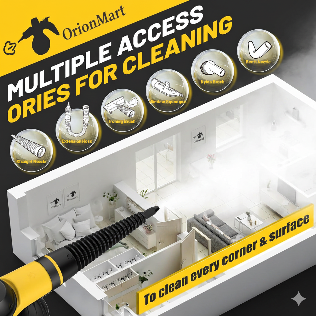 Pressurized Handheld Steam Cleaner