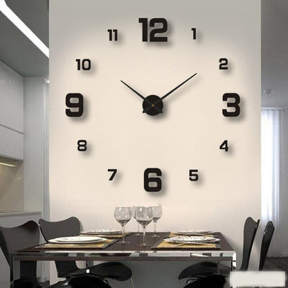 BigTime | Modern Oversized 3D Wall Clock