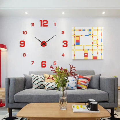 BigTime | Modern Oversized 3D Wall Clock