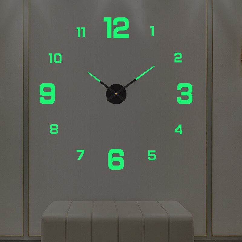 BigTime | Modern Oversized 3D Wall Clock