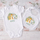 Matching Baby Bib & Romper Gift 2 Pcs