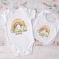 Matching Baby Bib & Romper Gift 2 Pcs