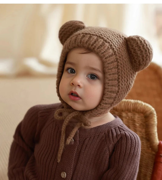 Baby hat woolen gauze